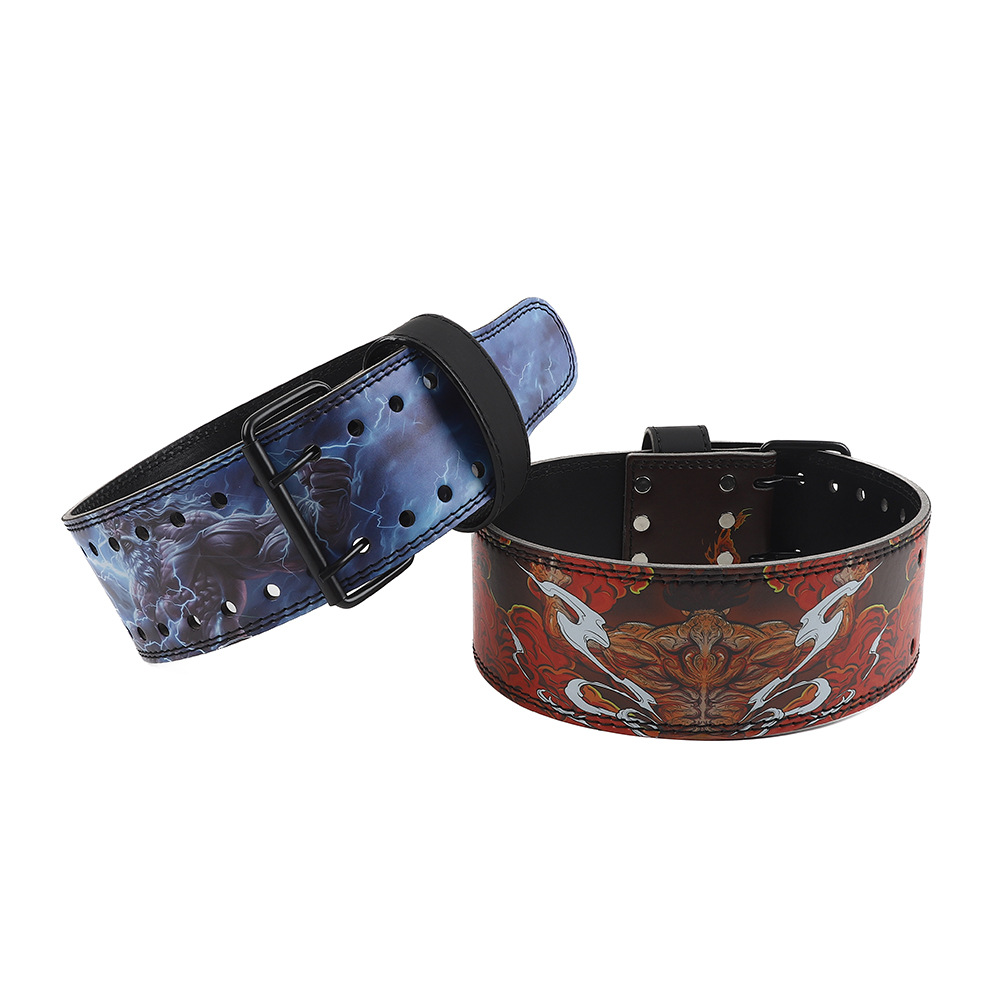 Cross-border in stock for fitness belt squat hard pull weightlifting bench push big needle high-intensity training sports protective equipment