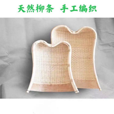 manual Willow Dustpan Bamboo Rattan household Size Farm kitchen literature decorate weave wicker Dustpan