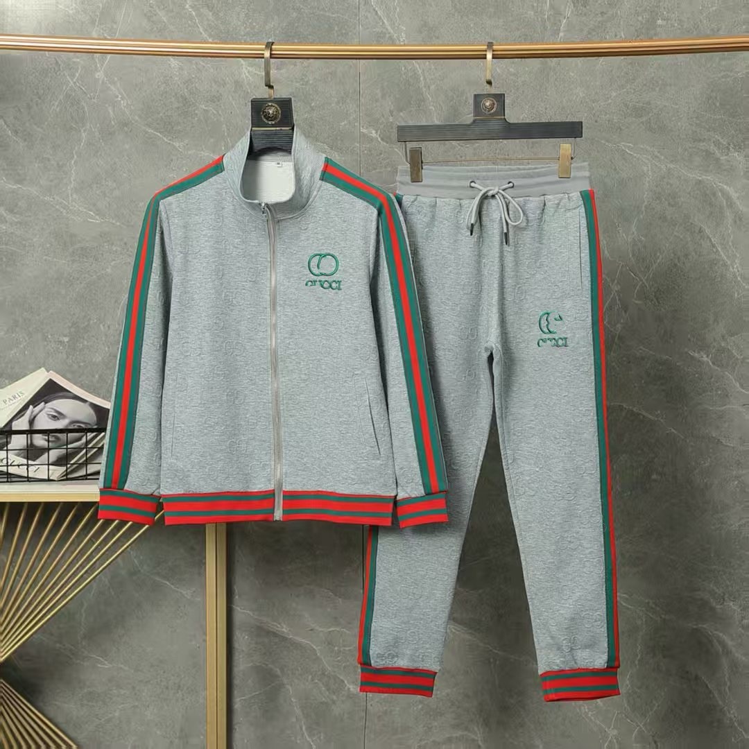 25 años de otoño y invierno de alta calidad nuevo estilo P casa marca de moda cardigan casual suéter deportivo conjunto de parejas