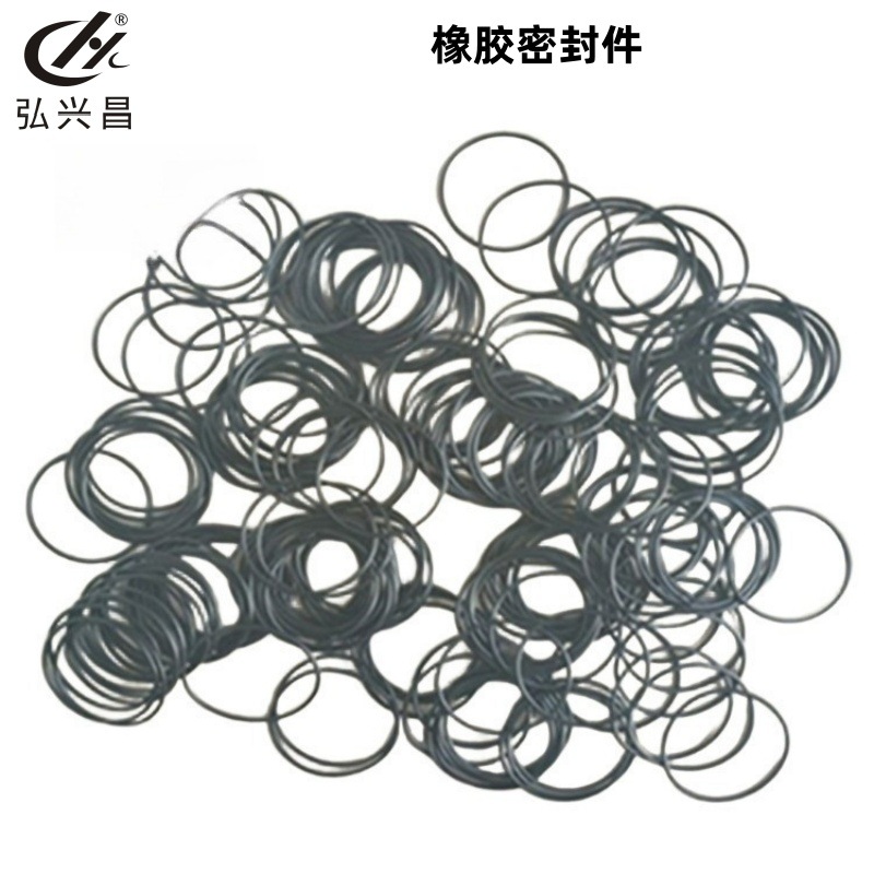 厂家直供 橡胶密封件 耐酸碱O型圈 耐天候异形圈 非标O型密封圈