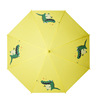 Cartoon children's automatic cute umbrella for kindergarten for elementary school students suitable for men and women