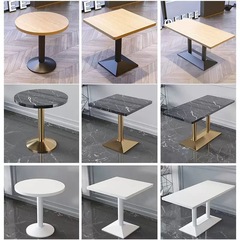 ミルクティーショップ、デザートショップのテーブルと椅子、スパイシーポット、店長デスク、ファーストフードレストラン、スナックバーガーショップ、小型丸テーブル、商業用