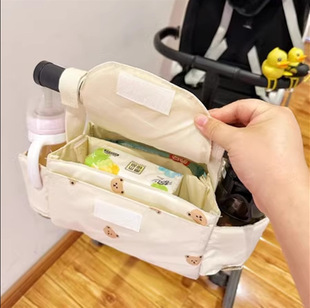 Stroller Hanging Bag, Baby Walking Artifact Accessories Storage Bag, Stroller Storage Bag, Multi-Functional Large-Capacity Mommy Bag Hanging Bag