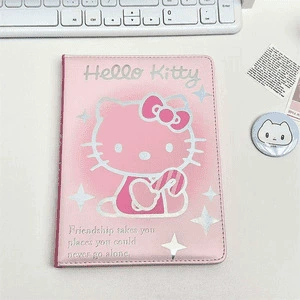 Hello kitty, high quality cute laptop, polyurethane notebook, increased thickness