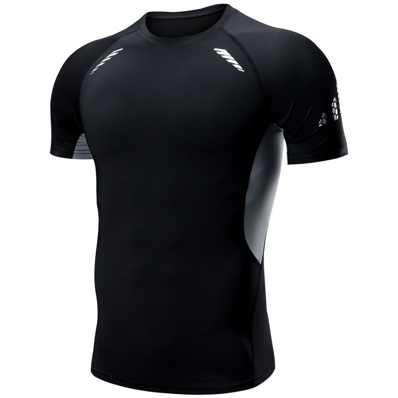 실크 그레이 반소매