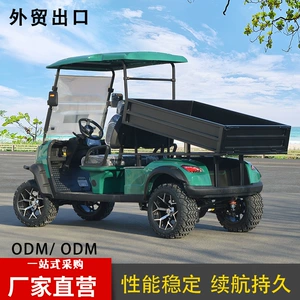 Elektrikli Qolf Arabası, Mənzərəli Park, Off-road, Dörd Təkərli 2 Yerlik