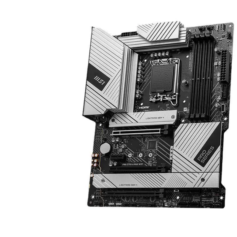 Поддерживаемая материнская плата Intel MSI PRO Z790-A Max WiFi, совместима с процессорами 12/13-го поколений