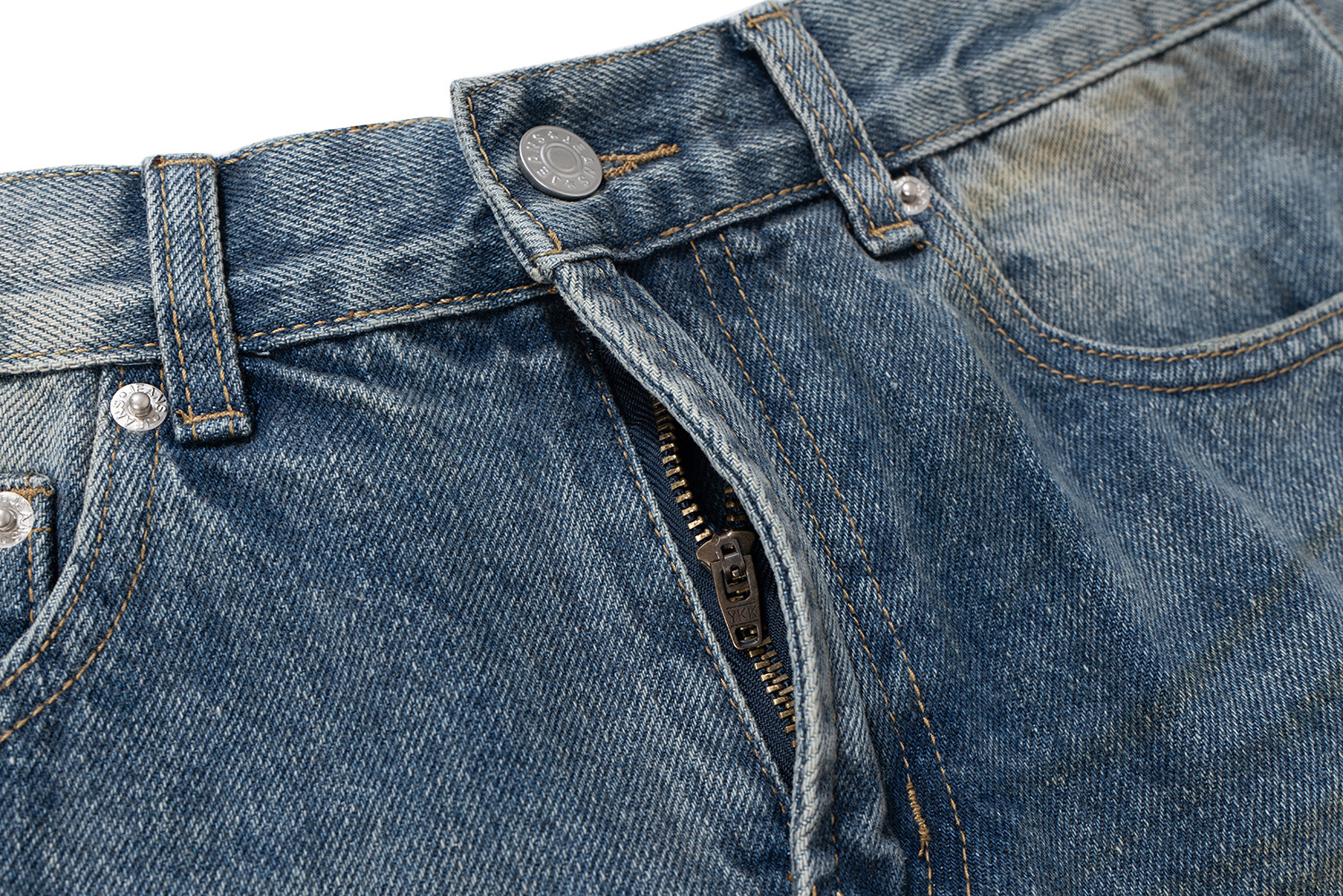 Men's Jeans Parisian Style Loose Fit Overalls For Men_voghion.com
