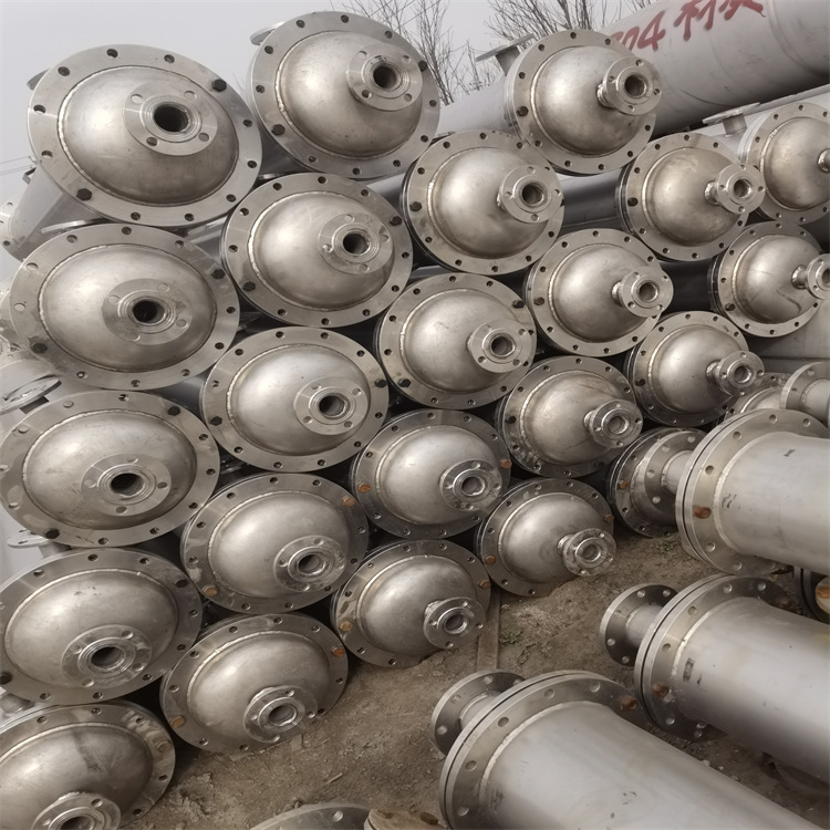 二手10平方列管冷凝器30平方304不锈钢油水冷却器316不锈钢冷凝器