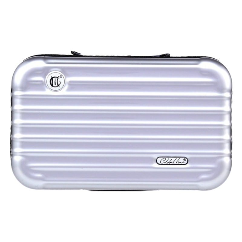 New 7inch Hard Shell Waterproof Cosmetic Bag Crossbody Travel Large Capacity Women's Small Portable Storage Bag Portable Outing