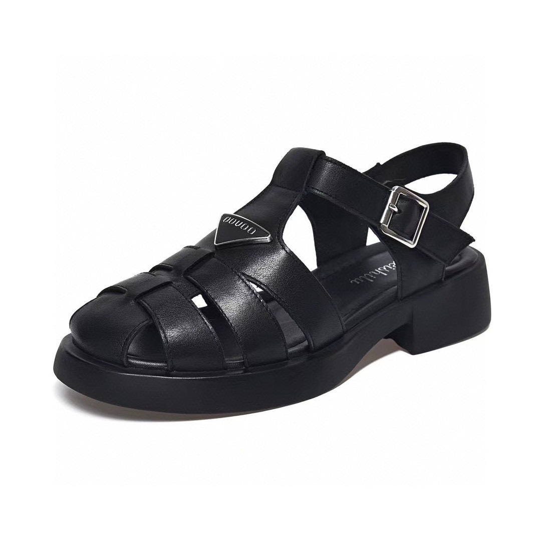 A0546 1240K GIÀY DÉP SANDAL NỮ TONTDSH MÙA HÈ GIÀY DÉP NỮ DA BÒ G04 SẢN PHẨM MỚI