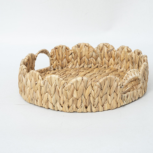 Cesta de almacenamiento de hierba de calabaza de encaje no plegable tejida cesta de almacenamiento grande juguetes para el hogar cosméticos cesta de almacenamiento de artículos diversos