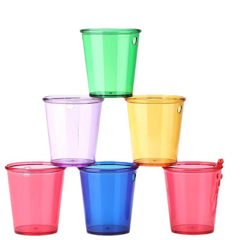 Collar terminado de carnaval irlandés con cuentas redondas de plástico de colores accesorios de fiesta venta al por mayor