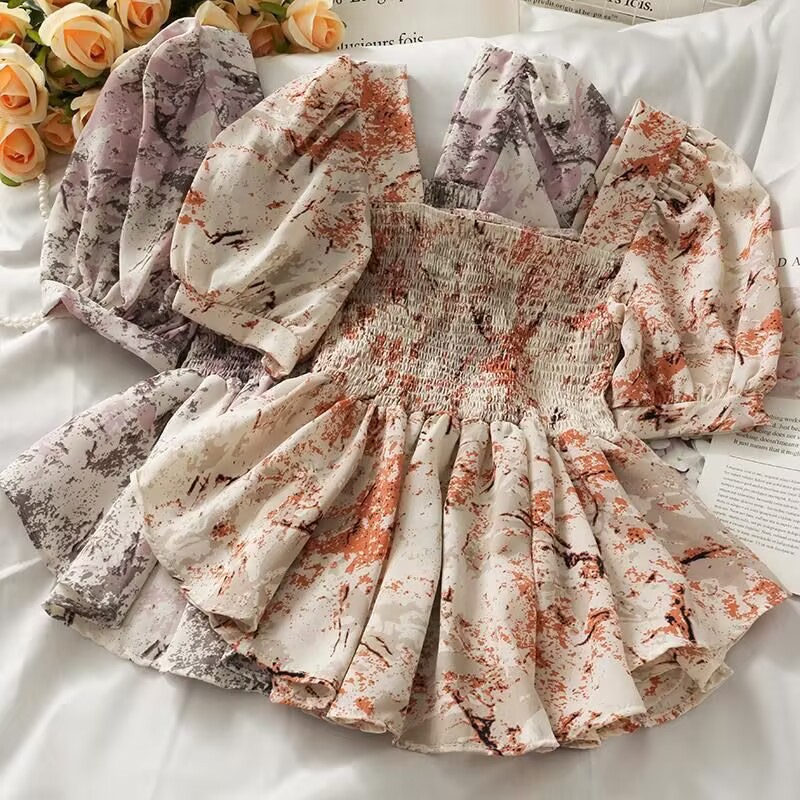 Summer design fitted shirt