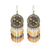 H2820-5 color rice pearl flow Su earrings