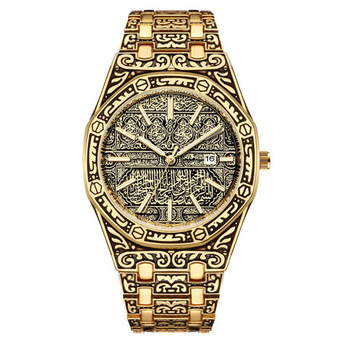Cross-border foreign trade new fashion men's watches men's watches classic watches carved fashion antique watches wholesale