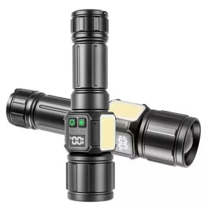 Portable, Type-C High-Power Charging | UV fənərlər - white-laser-flashlight-single-bare-lamp-square-side-light