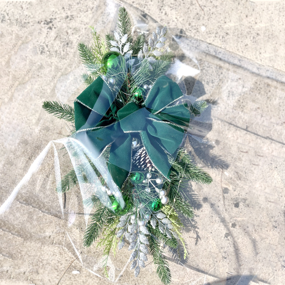 Meimei escaleras de Navidad Garland escaleras decoración adornos de Navidad Nórdico casa escena de diseño de Navidad Amazon