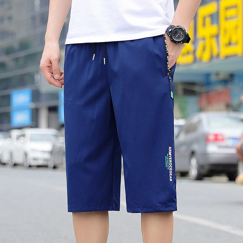 Трансграничные быстрюхие укороченные брюки lazada мужской тонкий повседневный бег 7 очков бриджи пляжные брюки