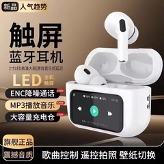 跨境A9Pro彩屏无线蓝牙耳机ANC ENC降噪超长续航