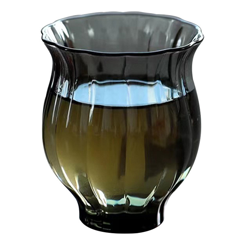 Glass tea cup for home use