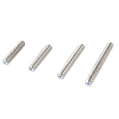 3D printer throat tube 6*26*30 full-threaded feed tube with PTFE/PTFE-lined throat tube stainless steel MK8