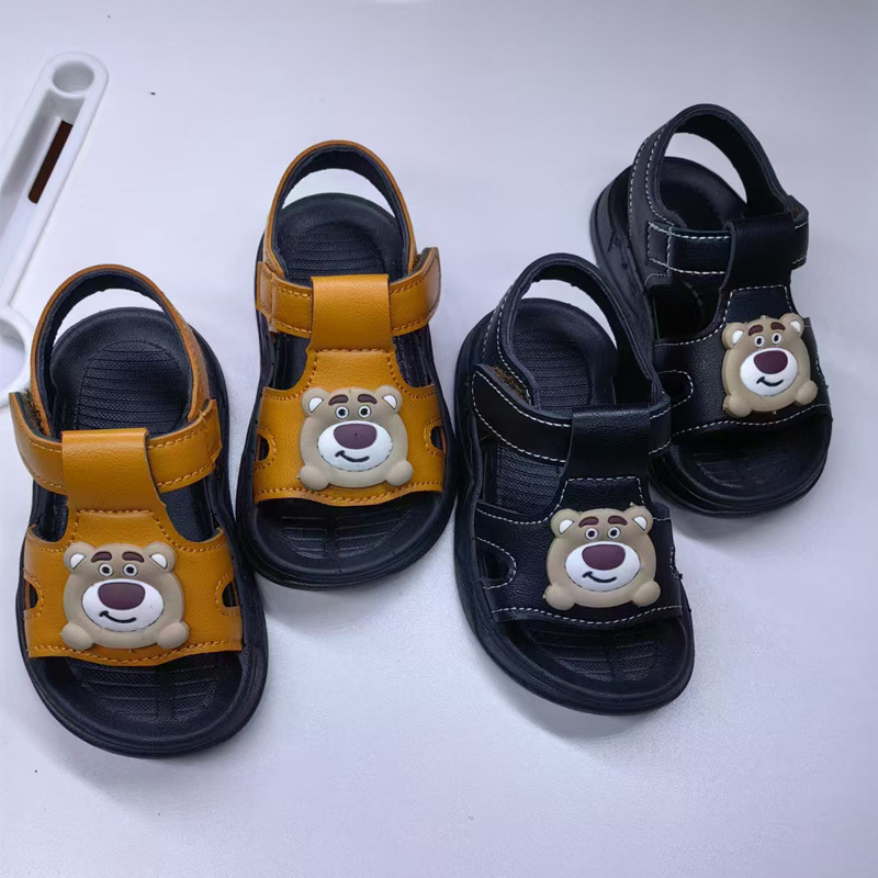 [2025夏新款宝宝凉鞋男童卡通童鞋children shoes外贸批发兒童涼鞋]
