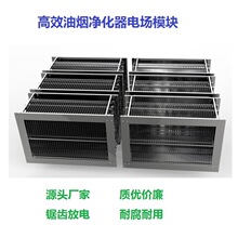 静电吸附式高压电场模块 净化单元 油烟净化器电场 二段式 高低压