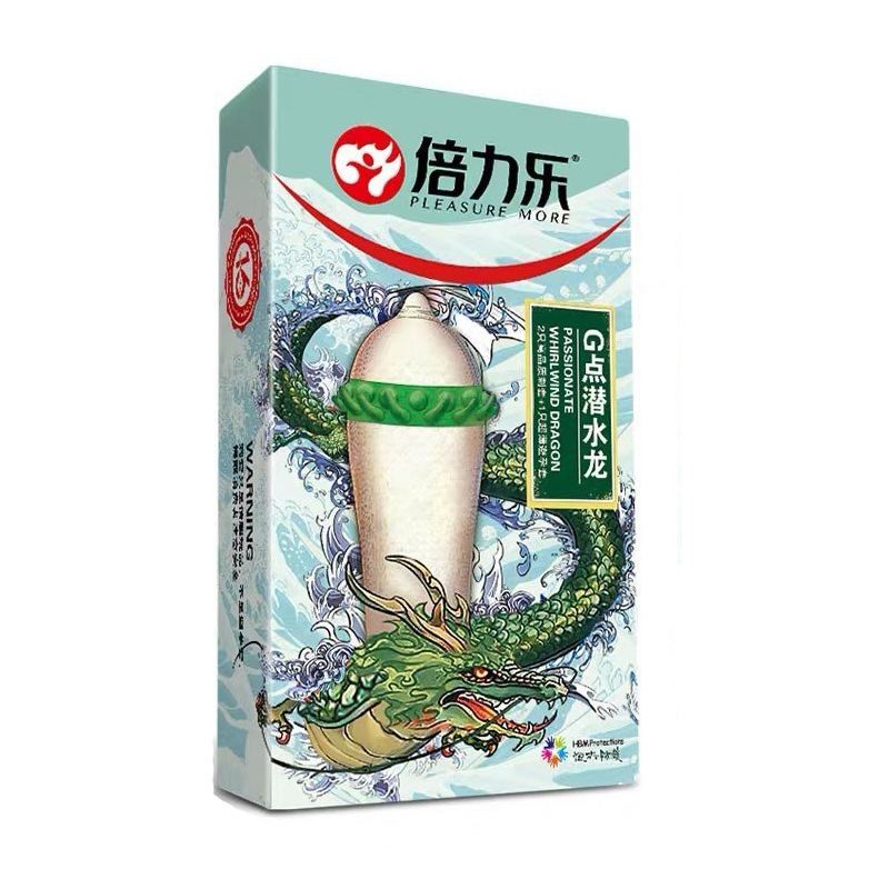 Condón Beili Le, Tiranosaurio Rex con cabeza hacia arriba, dragón buzo, dragón viento de pasión, condón, productos para adultos al por mayor