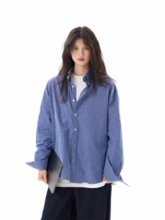 retro autumn shirt, small jacket for beloved, oversize