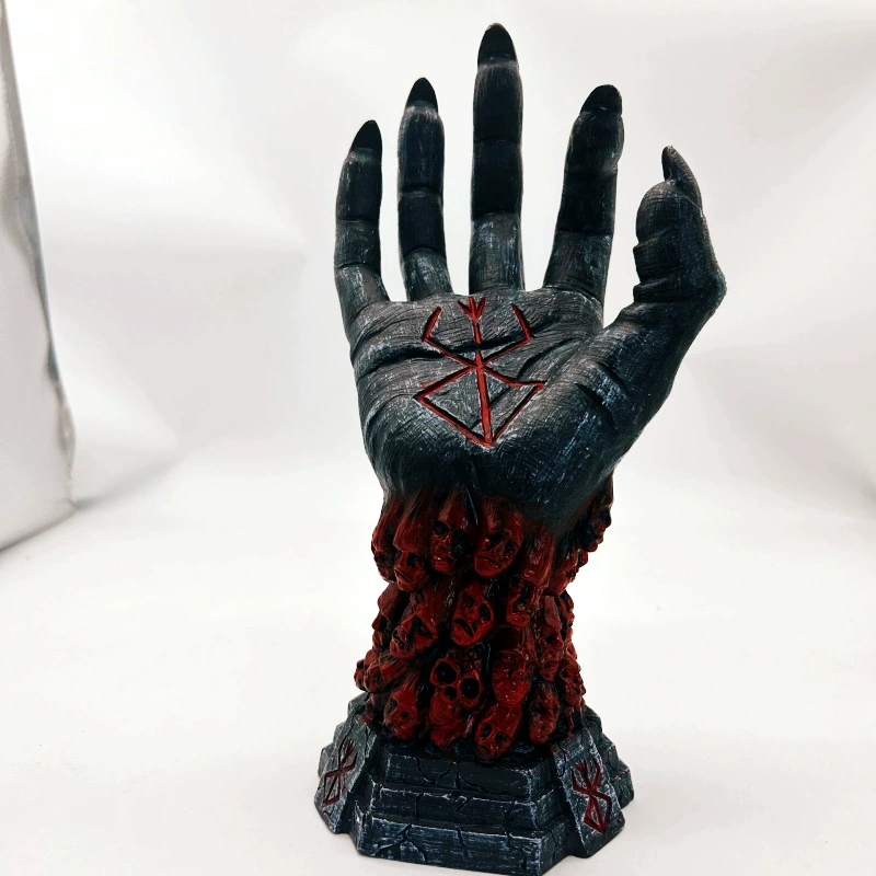 Декоративная скульптура руки 'Рука Бога', стиль Berserk, Halloween декор, 23 см