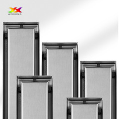 304 stainless steel extended invisible floor drain 6.8 wide long strip concealed floor drain DN50 shower room tile floor drain