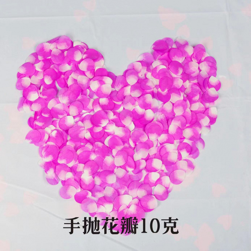 손으로 던진 꽃가루 꽃잎 10g