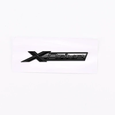 Emblem, Bmw New 3 Series and – Body sticker - x-drive-new-model-bright-black