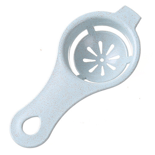 Huevo de paja de trigo blanco separador Filtro de huevo cocina hornear yema de huevo blanco Filtro de huevo 3 Pack