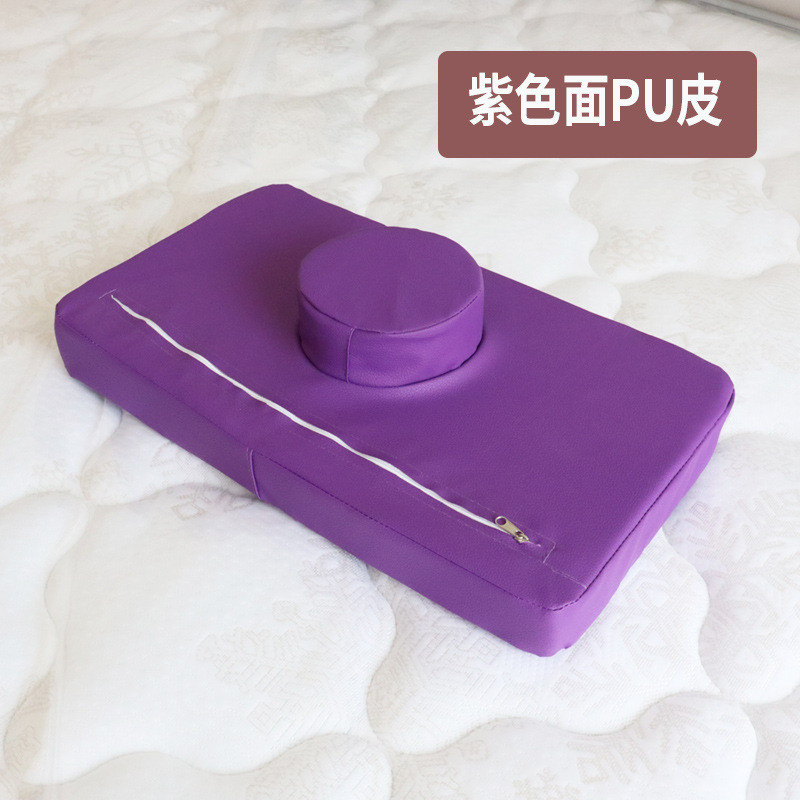美容床枕头美容院防塌美睫按摩头枕带圆柱长方形小枕头垫枕芯其他|undefined