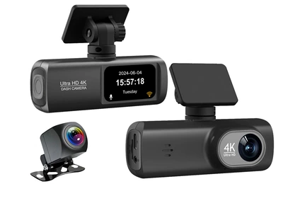 4K Dual-Lens Dash Cam Driving recorder - 4k-dual-lens