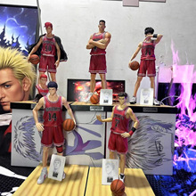 灌篮高手 湘北五虎 流川枫樱木赤木宫城三井寿 站姿摆件模型手办