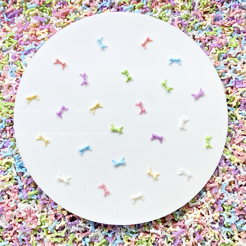 French Ins Mini Bow Nail Art Jewelry Summer Wear Nail Art Nail Decoration Stereo Resin Nail Art Diamond French Ins Mini Bow Nail Art Jewelry Summer Wear Nail Art Nail Decoration Stereo Resin Nail Art Diamond