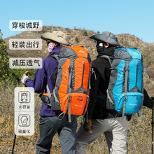 登山包跨境徒步运动包防水旅游行李包户外包大容量旅行背包双肩包