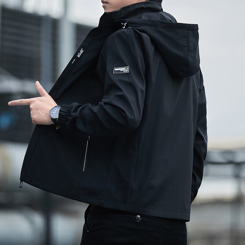 Abrigo para los hombres 2022 nueva primavera estilo coreano de moda guapo Ropa trabajo casual chaqueta urbana otoño