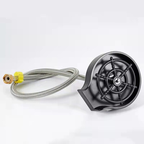 Home automatic high-pressure cup washer, coffee and milk tea shop counter push-type cleaner, built-in swivel faucet