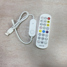 离线语音RGB七彩控制器智能家具客厅声控卧室灯具改装语音遥控开