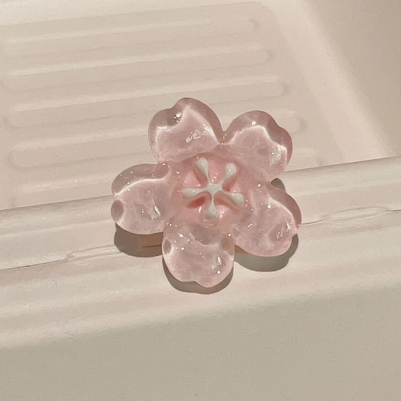 韓国ゼリーシューズフラワーイン夏の新しいニッチライト高級ジュエリーホールシューズアクセサリー diy 装飾バックル靴バックル|undefined