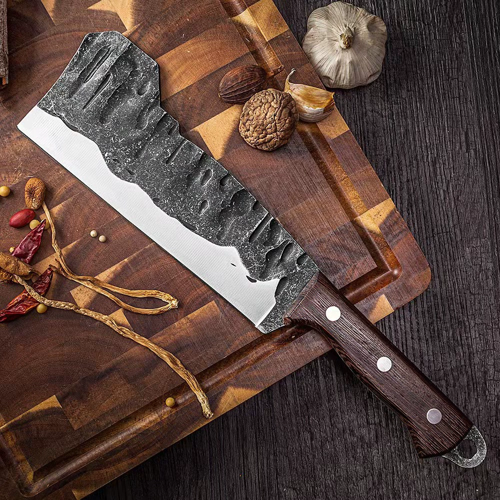 Высокая прочность ковка рез_cutting дров нож сельскохозяйственный комплексный дров нож многофункциональный нож для распила древесины походный открытый горный путь нож