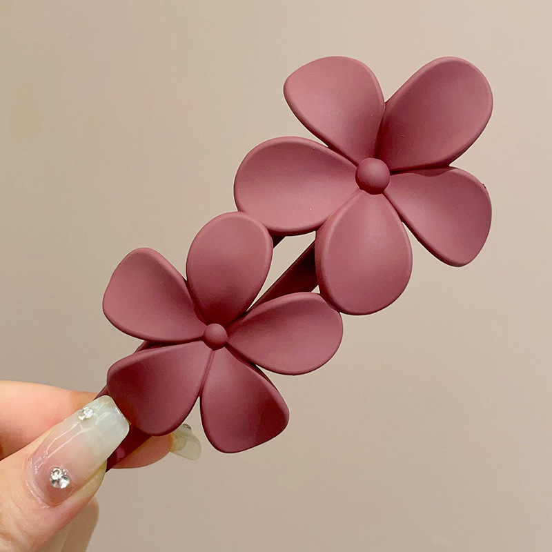 Gran arco clip de cabello de alta sensación clip de boca de pato nuevo clip de captura de cabeza de mujer temperamento clip de tiburón clip de cabello