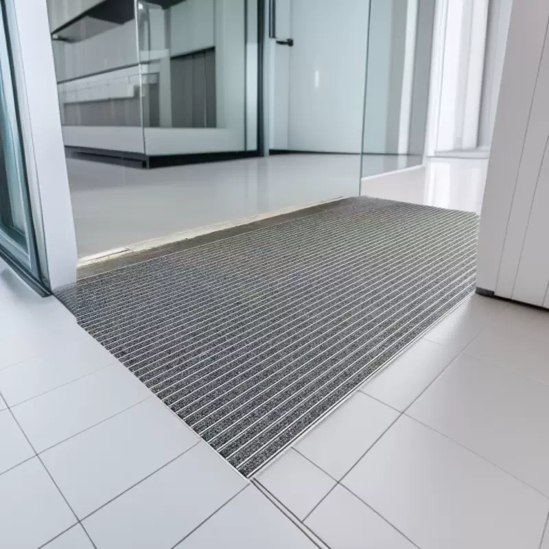 嵌入式铝合金除尘地垫防尘地板防滑进门厅入户地毯源头工厂生产