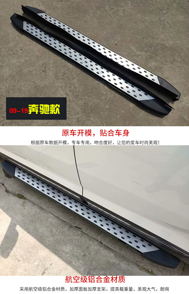 Suitable for 2009-2019 Highlander footrest welcome modification