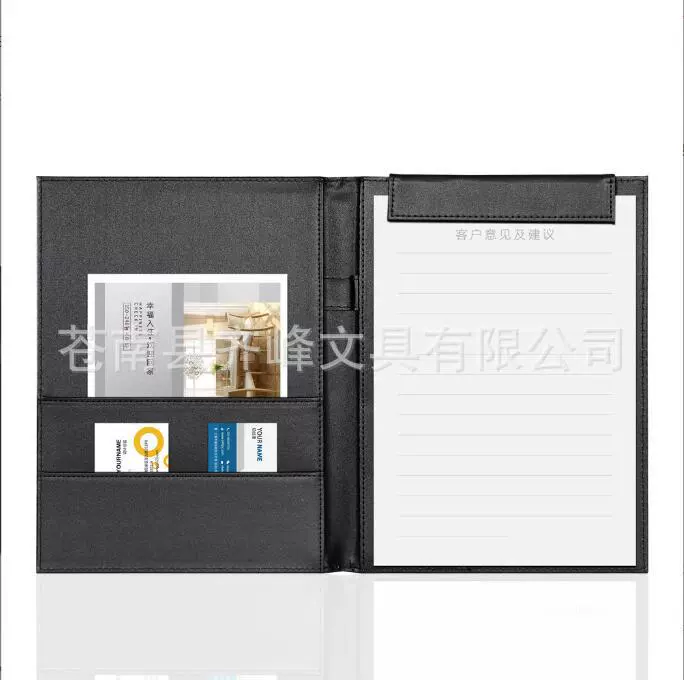 Индивидуальная черно-коричневая папка из искусственной кожи разных цветов с магнитной пряжкой, папка из искусственной кожи, размер А4