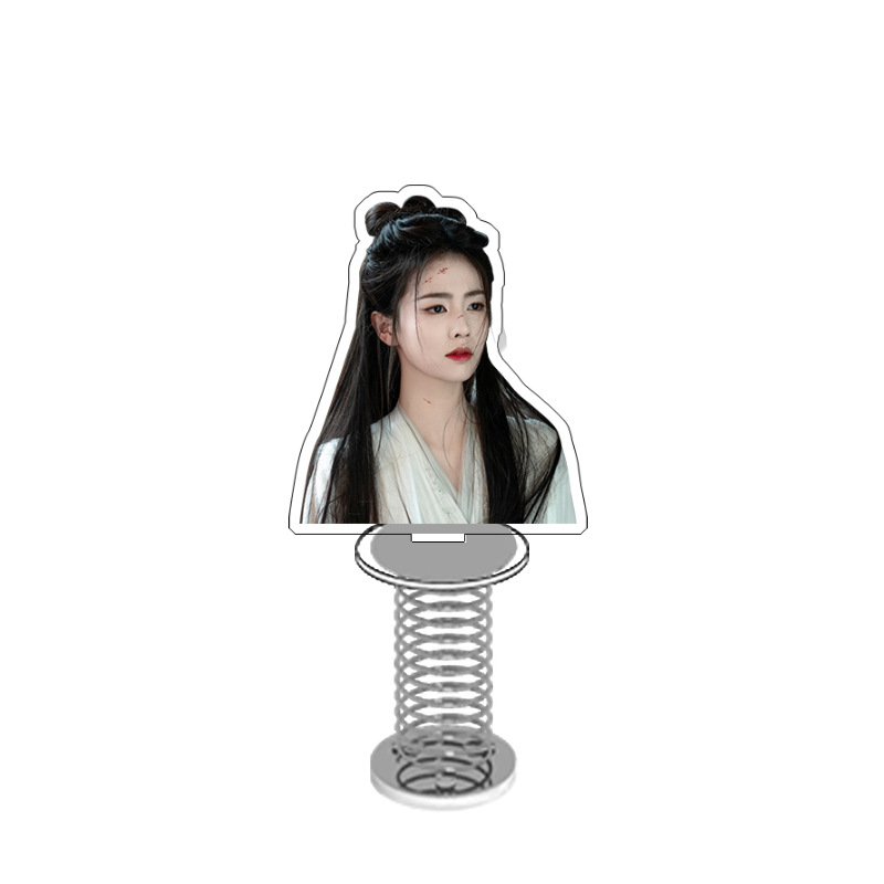 Bailu Spring Shaking Music Bai Mengyan Acrílico Adornos de escritorio de marca vertical Zhou Sheng Ru Dream Long Moon Jhin Ming Aid image 25